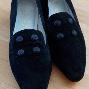 Westies BLACK SUEDE SHOES Vintage 1980’s